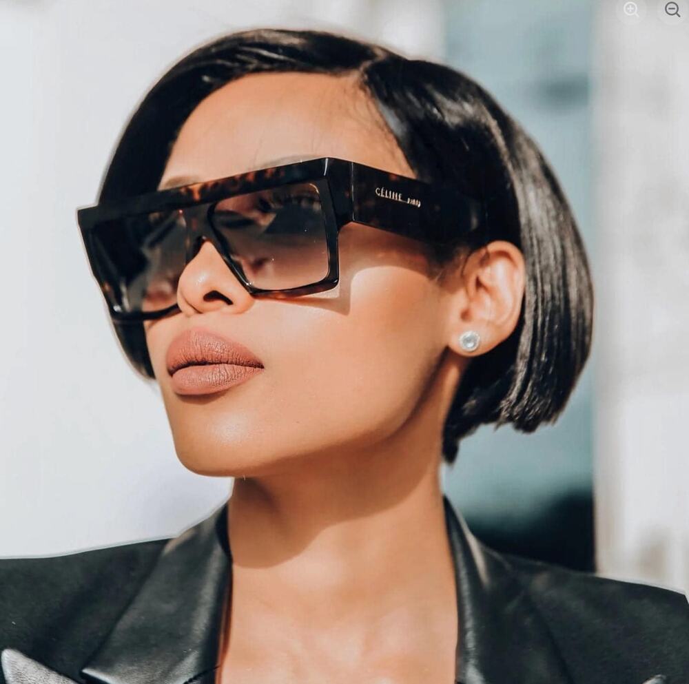 NEW Celine CL40092I Havana Brown Flat Top Sunglasses $560